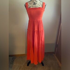 Homebody woman’s size small orange sundress